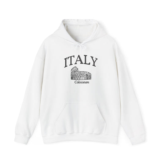 Italy Colosseum Graphic Hoodie Heavy Blend Sweatshirt NEW