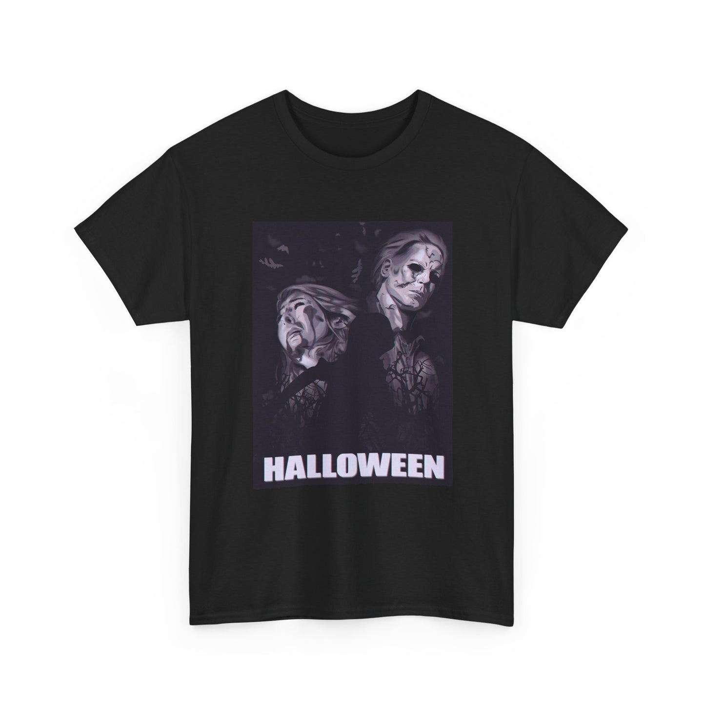 Halloween Tshirt Retro Rob Zombie Graphic Horror Poster Unisex Heavy Cotton Tee