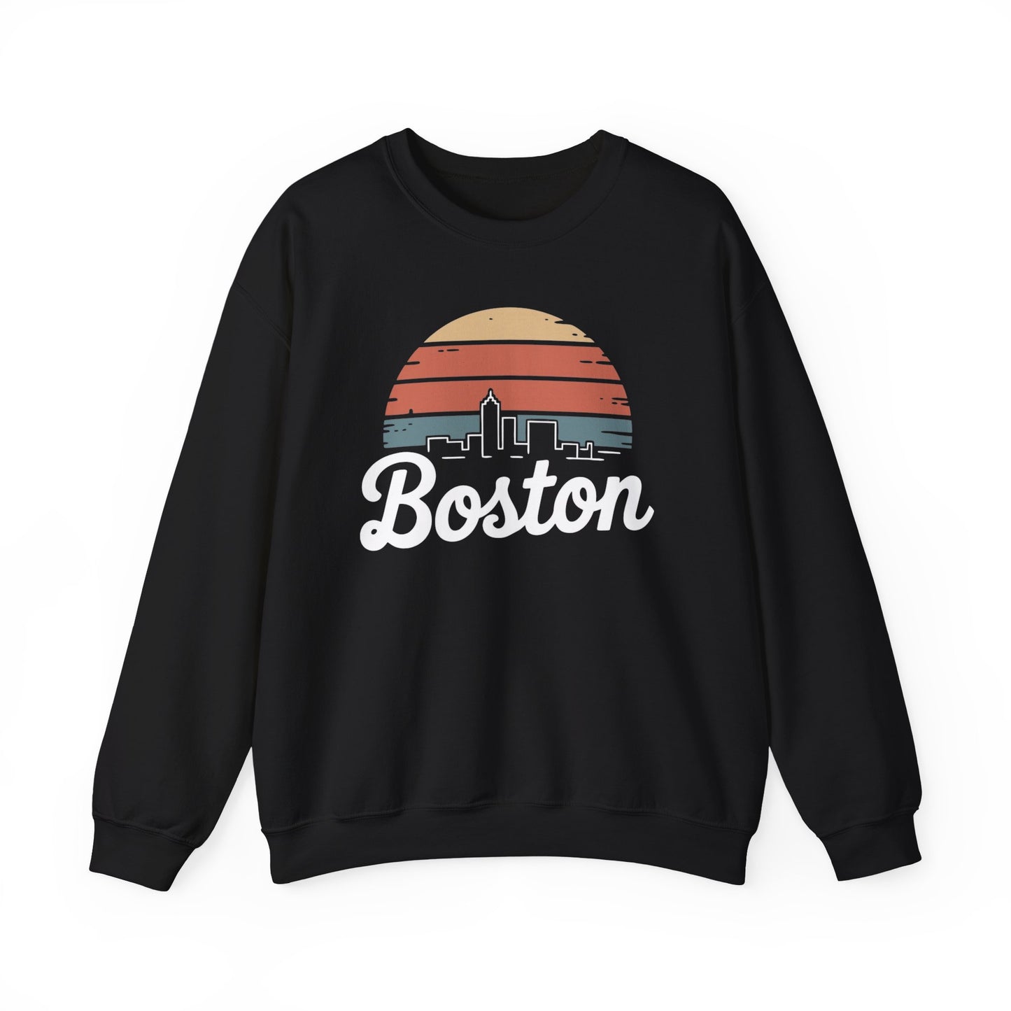 Boston Skyline Sweater NEW Unisex Heavy Blend™ Crewneck Sweatshirt