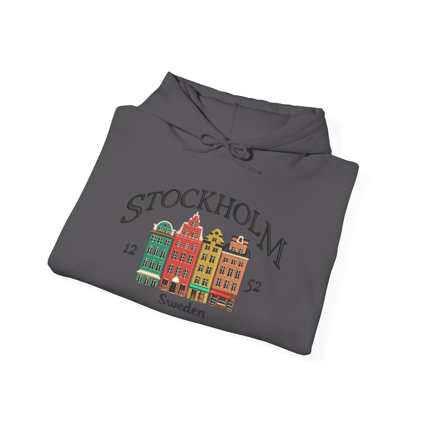 Stockholm Sweden Graphic Hoodie Heavy Blend Sweatshirt NEW