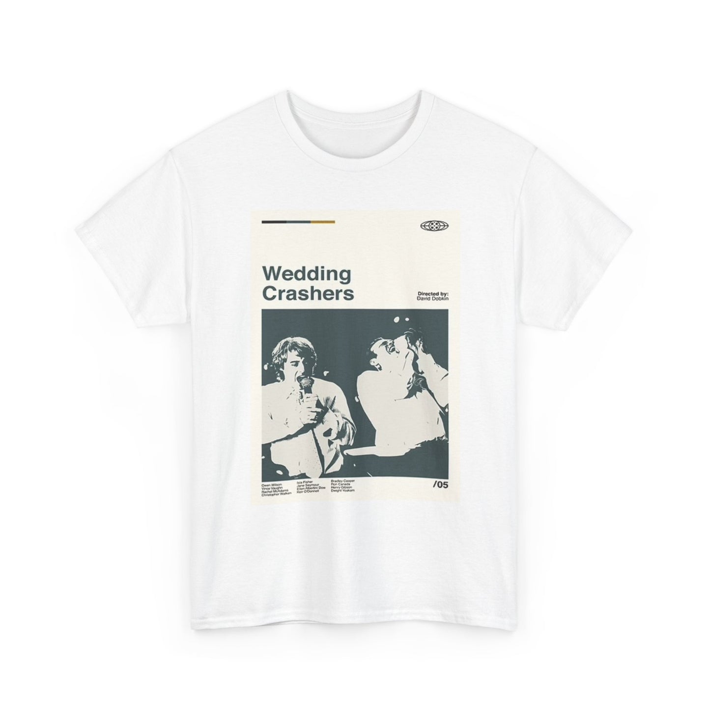Wedding Crashers Graphic T Shirt Vintage Comedy Unisex Heavy Cotton Tee