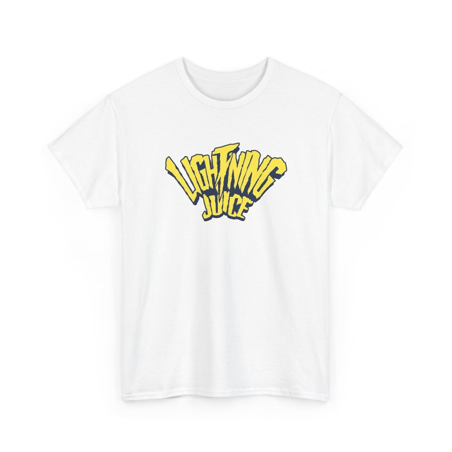 Lighting Juice Graphic T-Shirt Unisex Heavy Cotton Tee Gift NEW