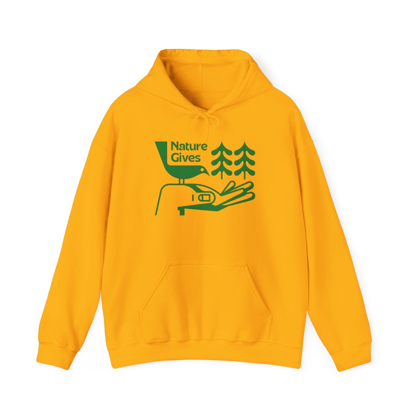 Nature Gives Graphic Hoodie Unisex Heavy Blend™ Hooded Sweatshirt