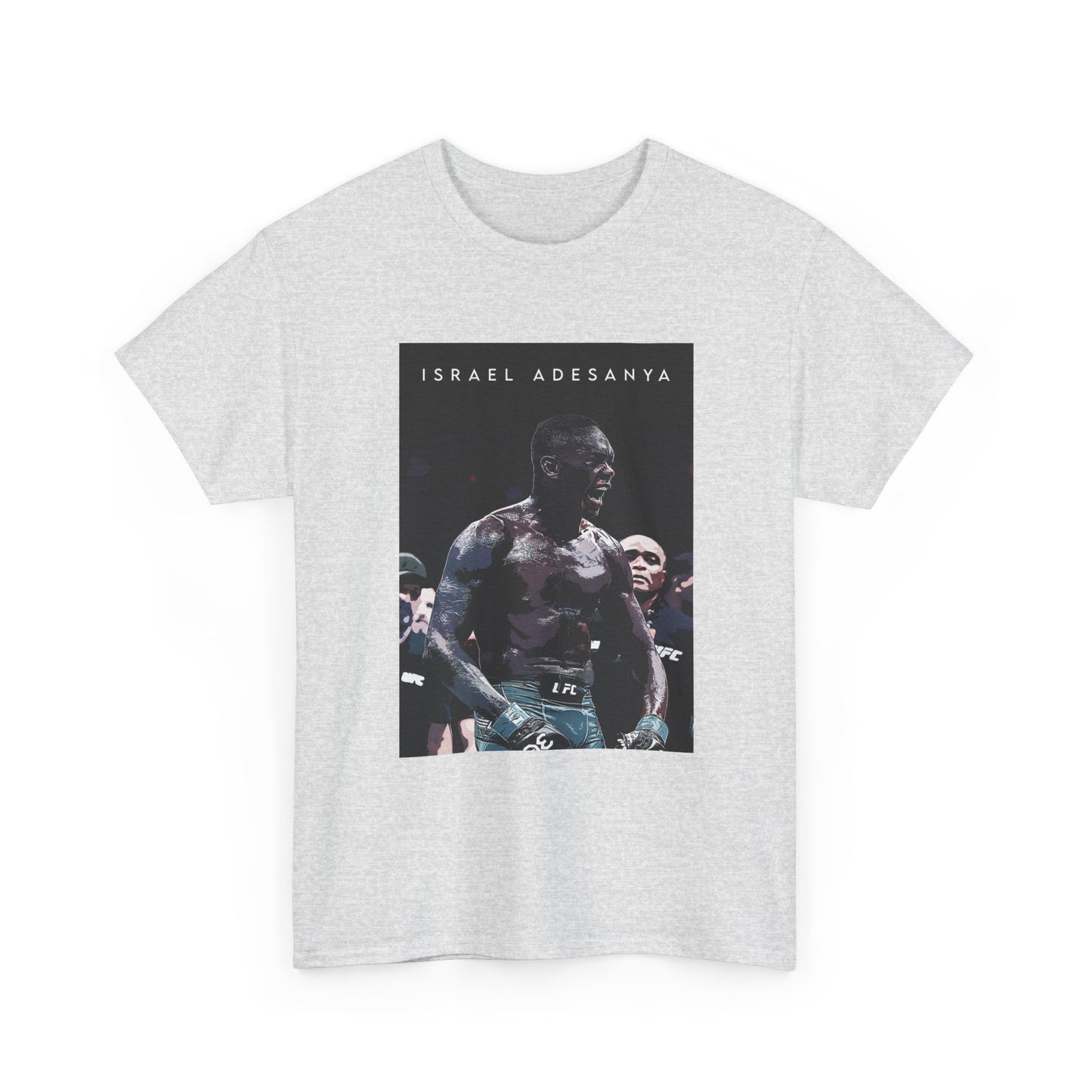 Israel Adesanya Tshirt Poster MMA UFC Merch Champ Graphic Unisex Heavy Cotton