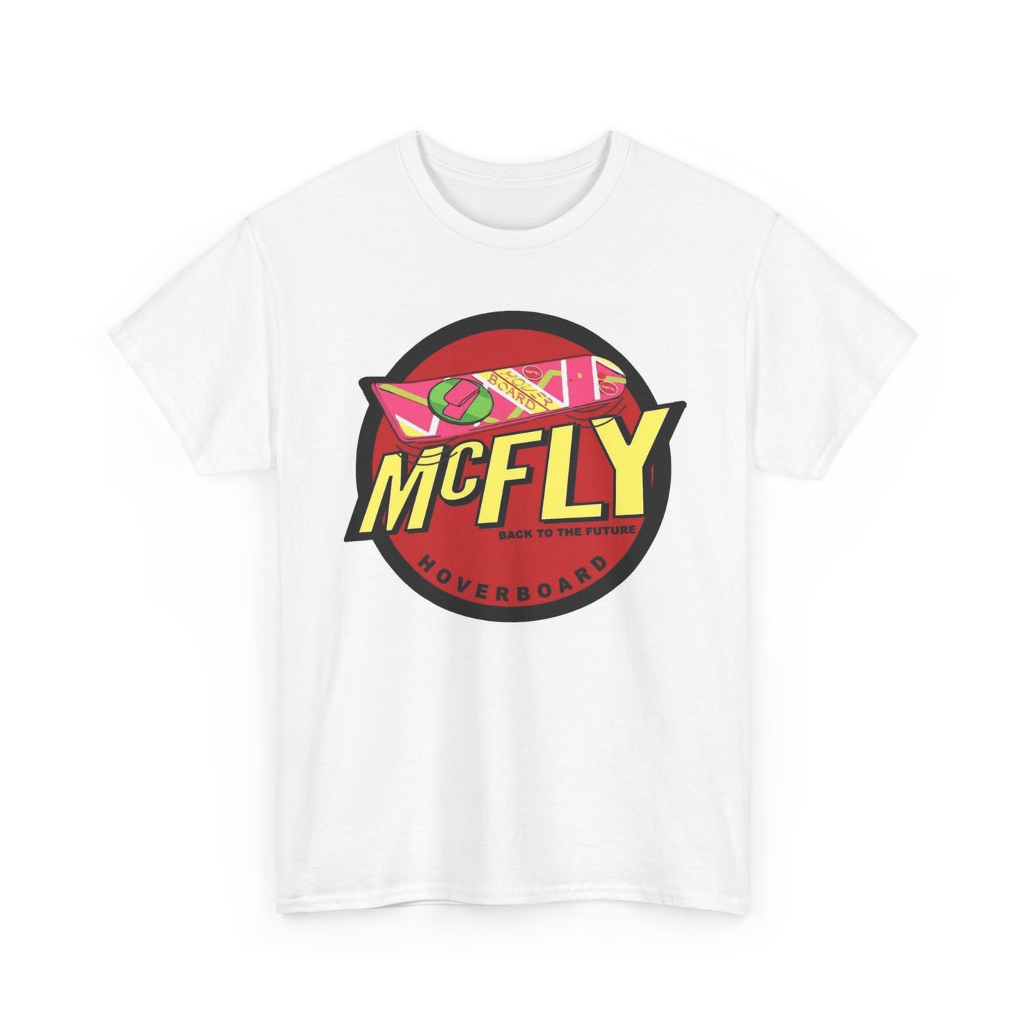 Mcfly Hoverboards Graphic T Shirt Back To The Future Unisex Heavy Cotton Tee