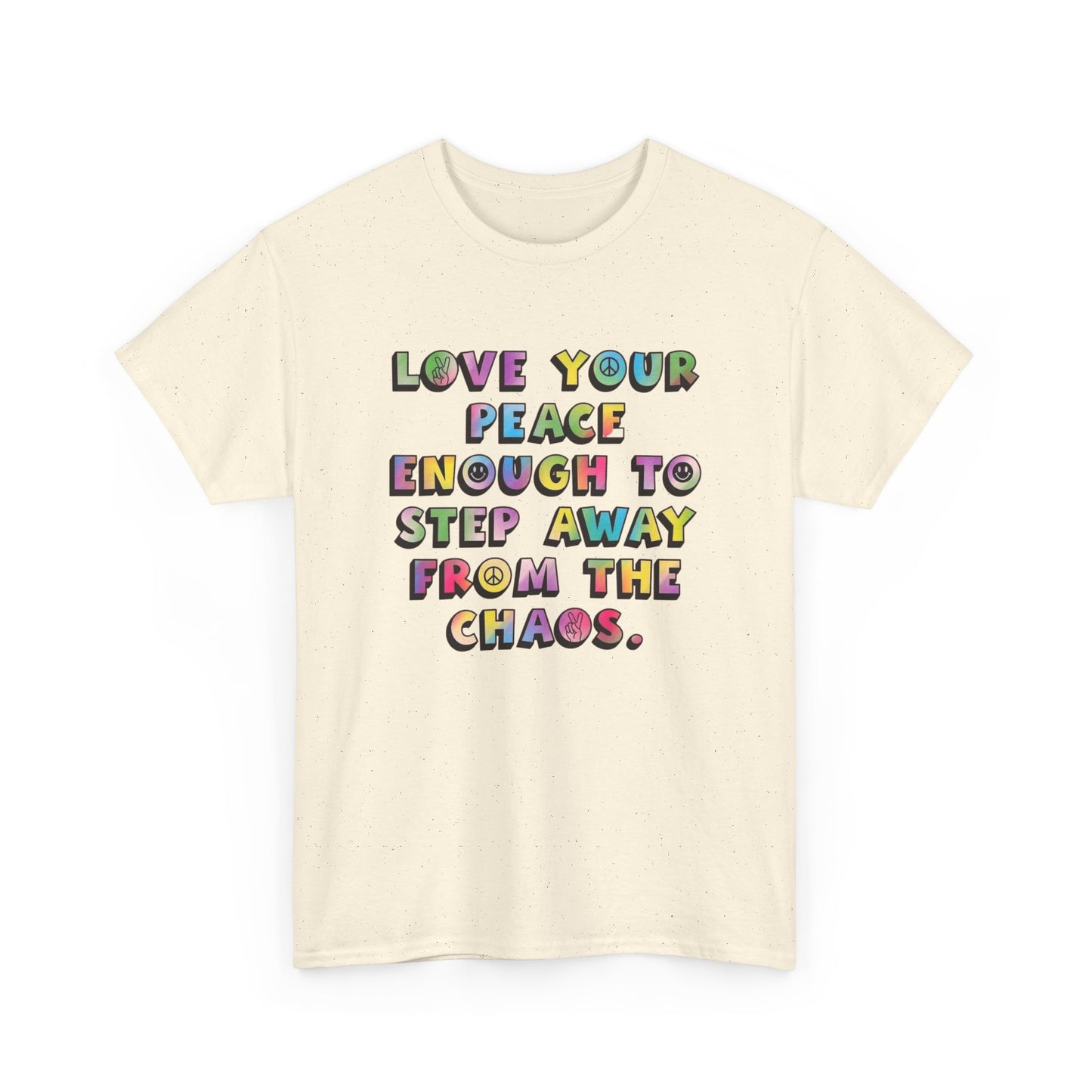 Love Your Peace Graphic T Shirt Unisex Cotton Tee - New Gift - Tee