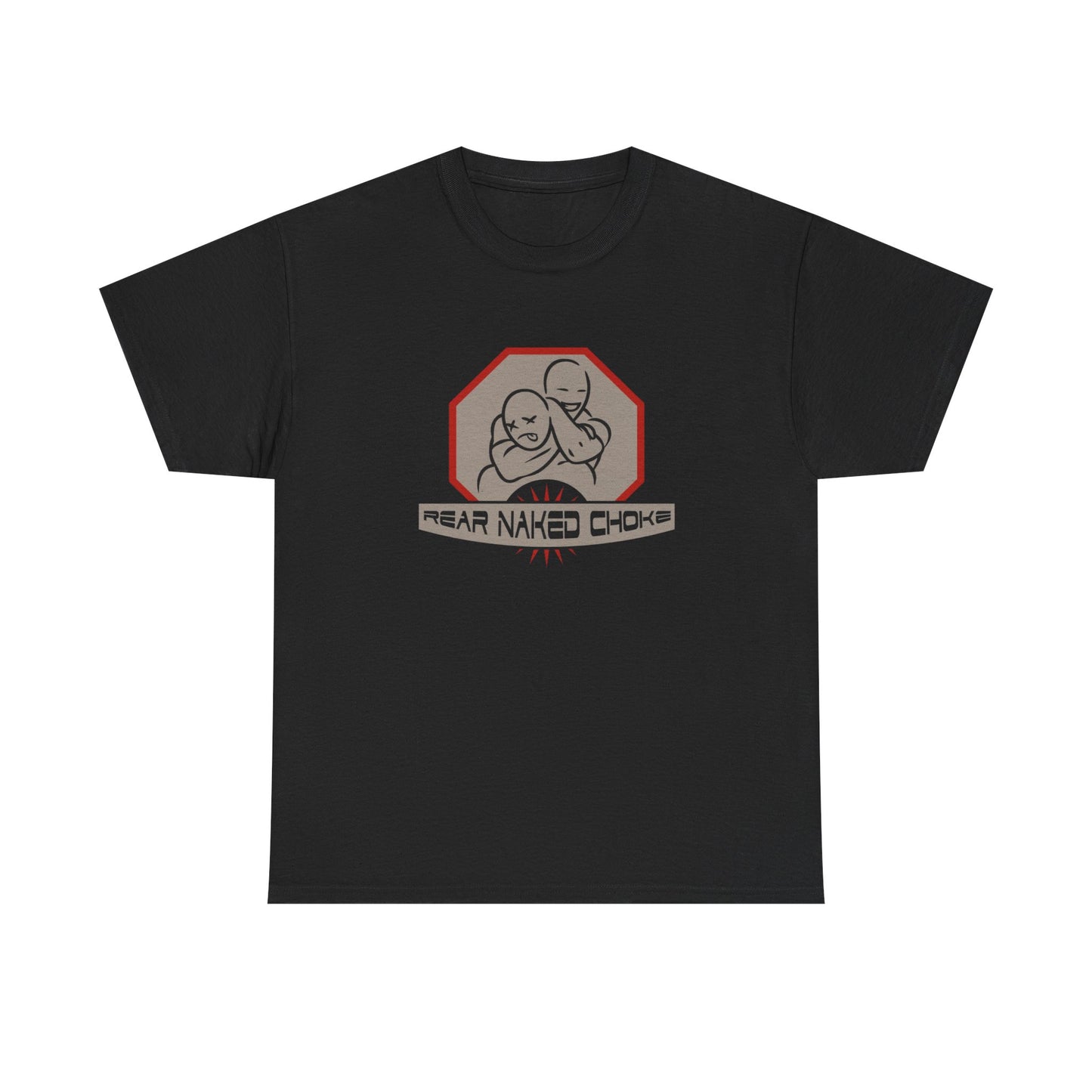 MMA Rear Naked Choke Wrestling Graphic T Shirt NEW Unisex Heavy Cotton Tee