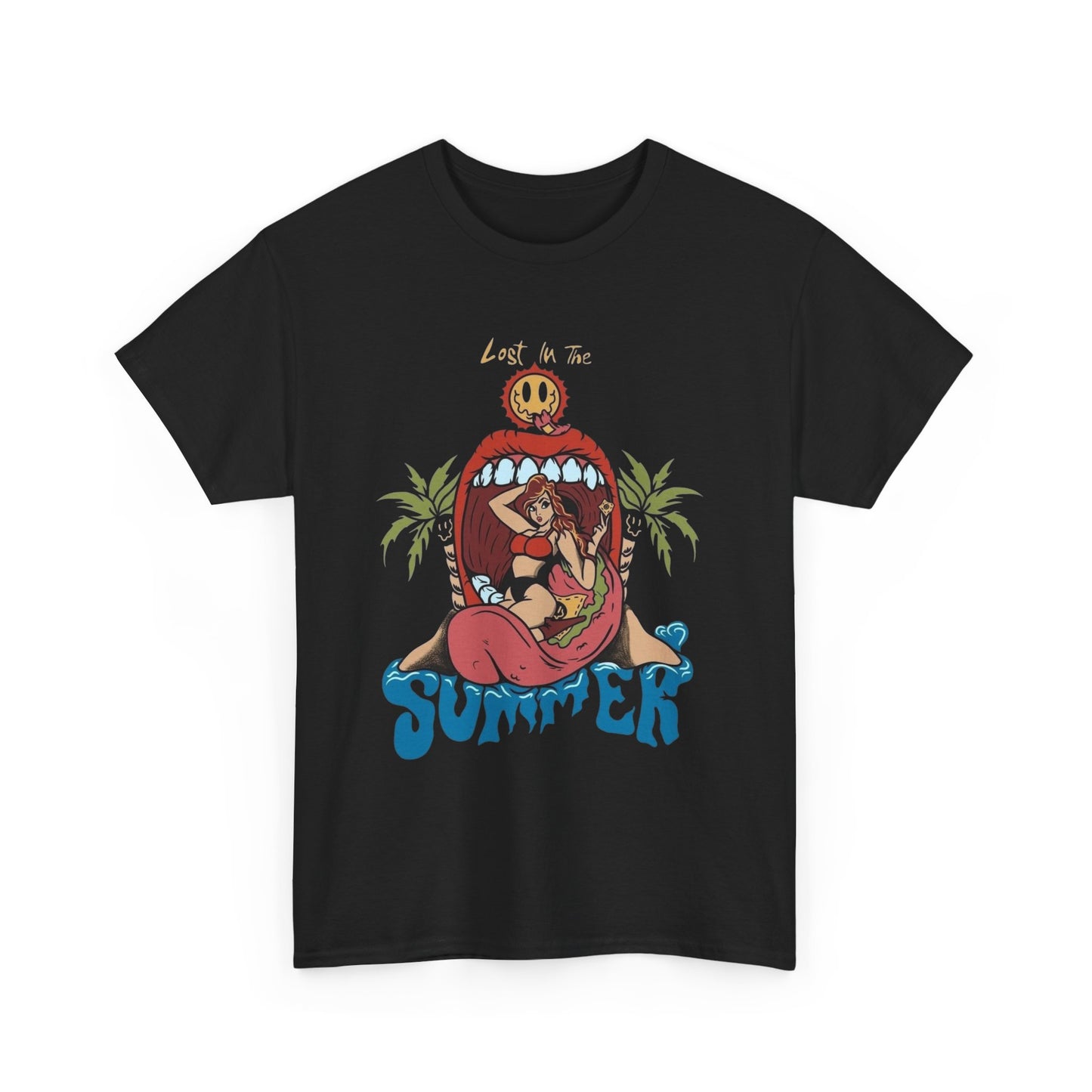 Lost In The Summer Graphic T Shirt NEW ADULT Tee