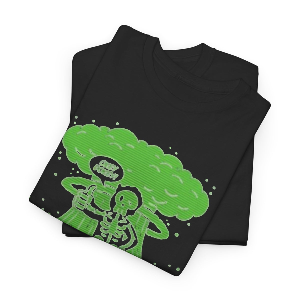 Everything Is Fine Nuclear Warfare Graphic T Shirt Men's Heavy Cotton Tee