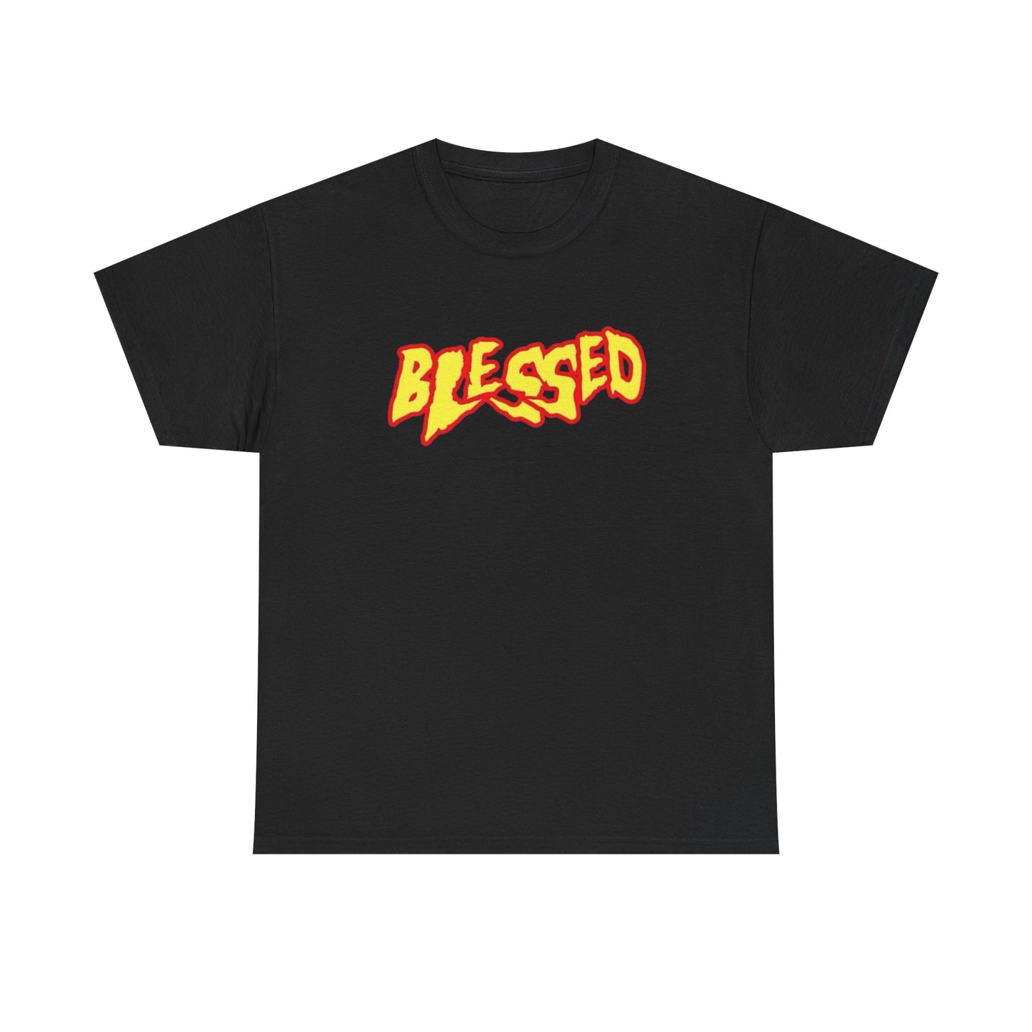 Blessed Skateboarding Graphic T-Shirt Unisex Heavy Cotton Tee