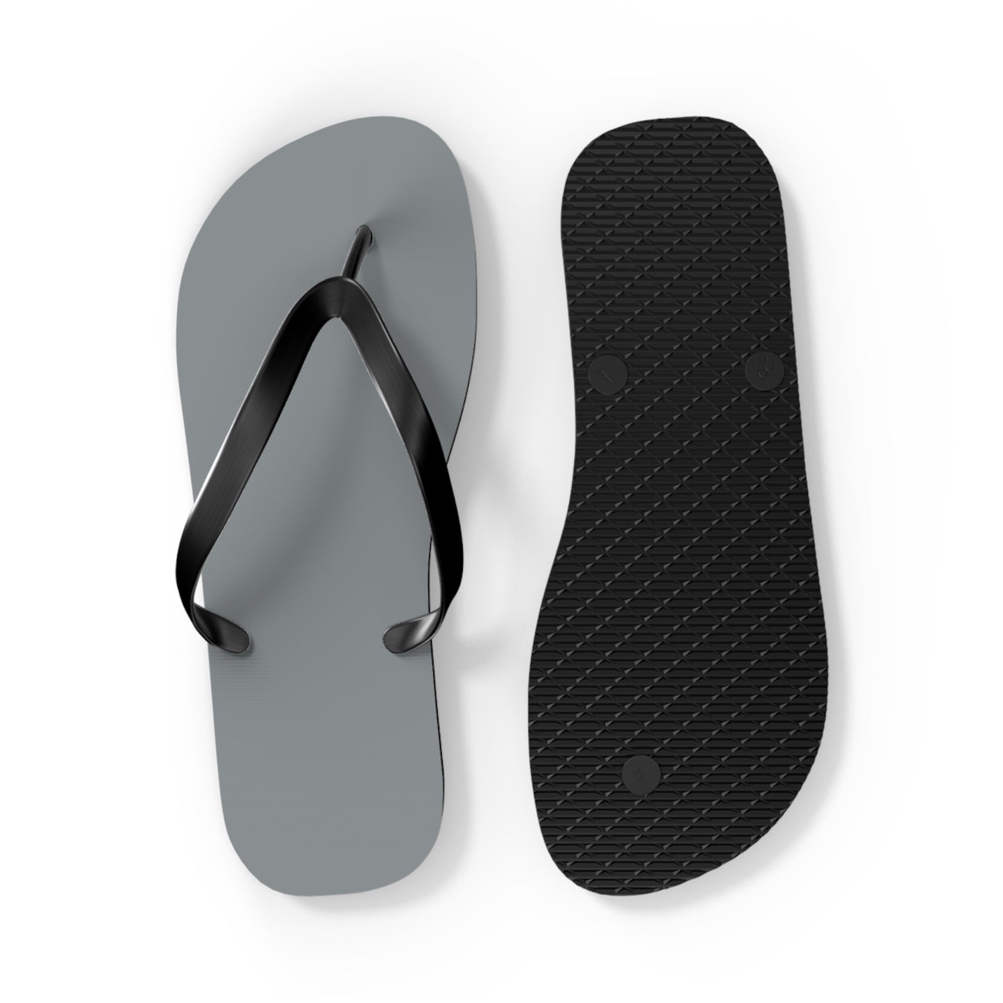 Light Gray Summer Sandals, Beach Shoes, Vacation Flip Flops, Pool Slides