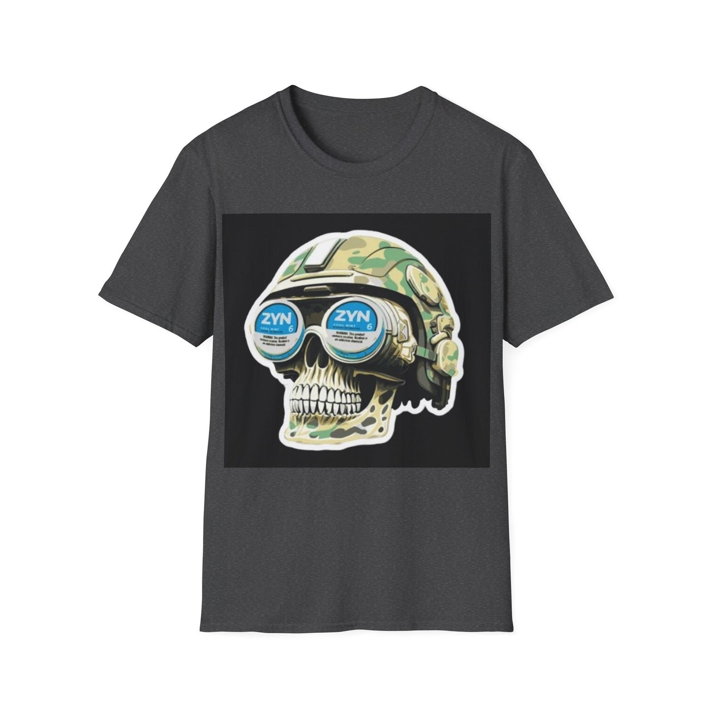 ZYN shirt pouch American Camo zyn pouch tucker trump vintage Softstyle T-Shirt