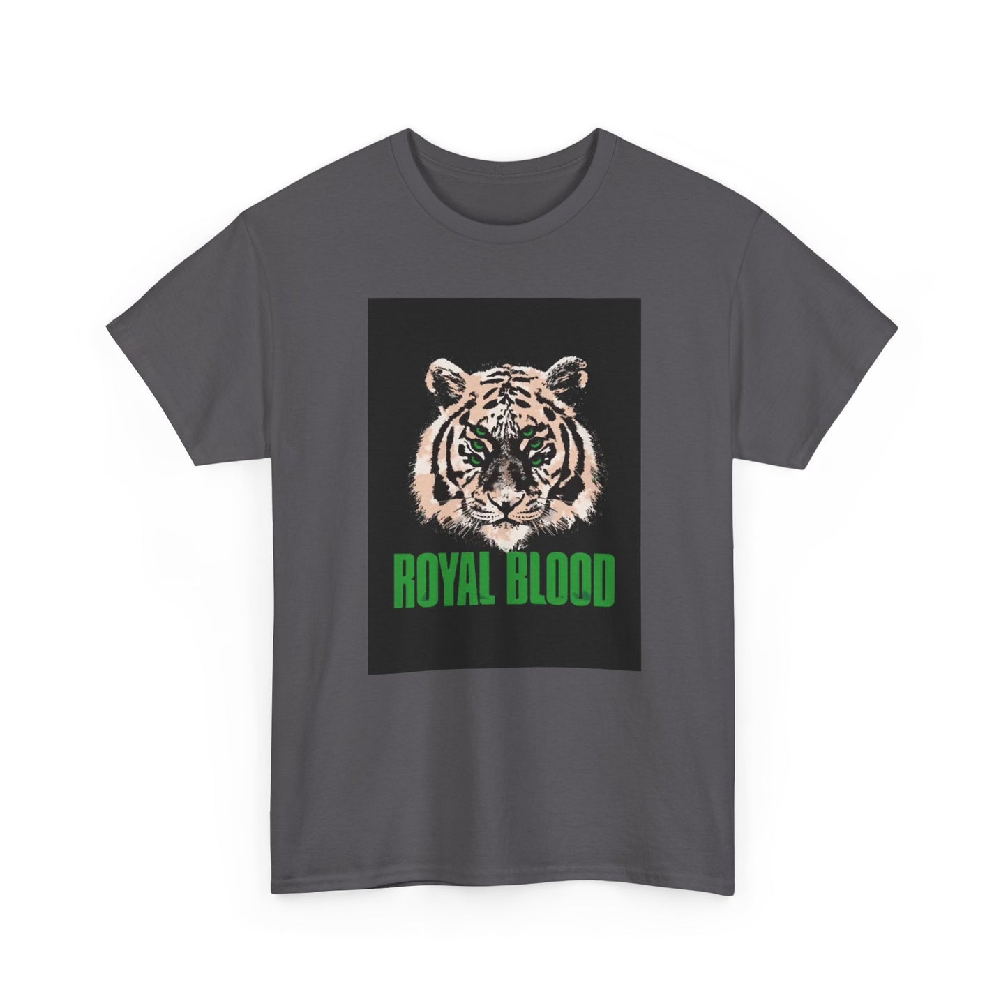 Royal Blood Tshirt Rock band Graphic Tiger Unisex Heavy Cotton Tee Vintage art