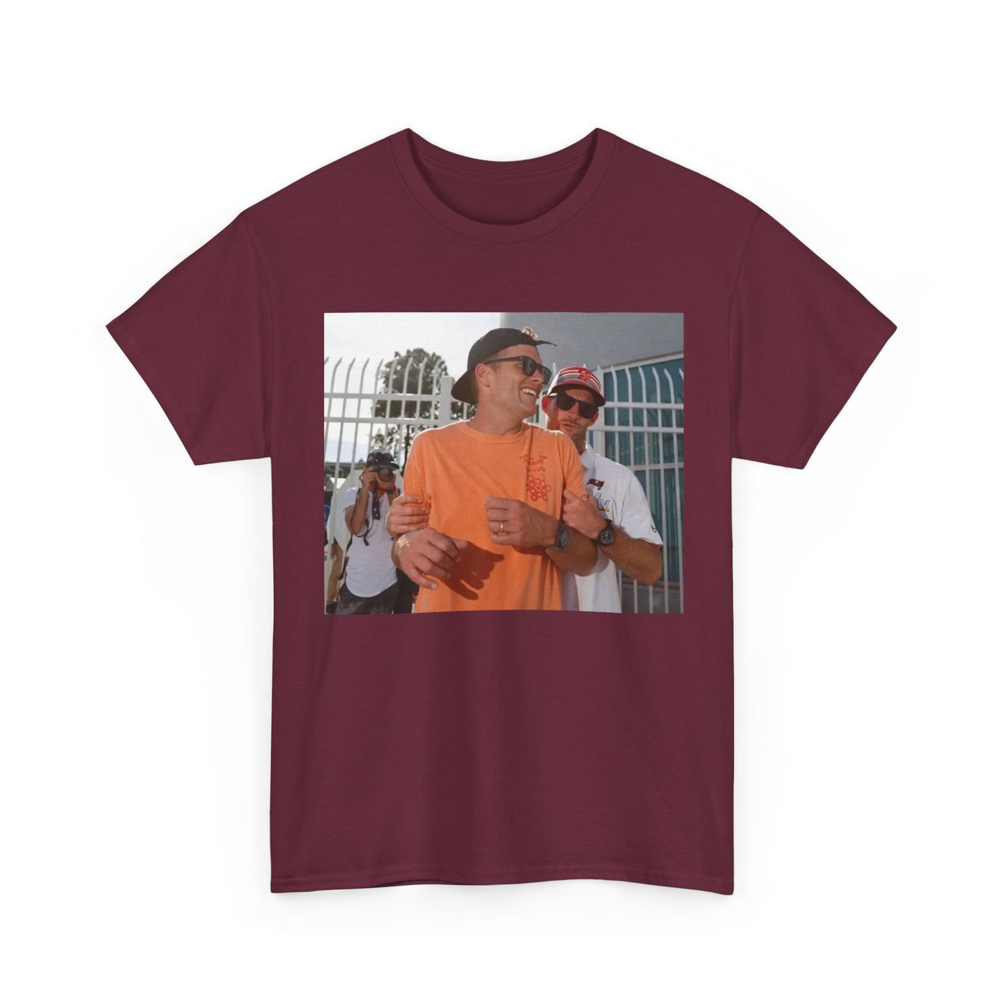 Tom Brady funny drunk T-shirt buccaneers Florida patriots Unisex Heavy Cotton