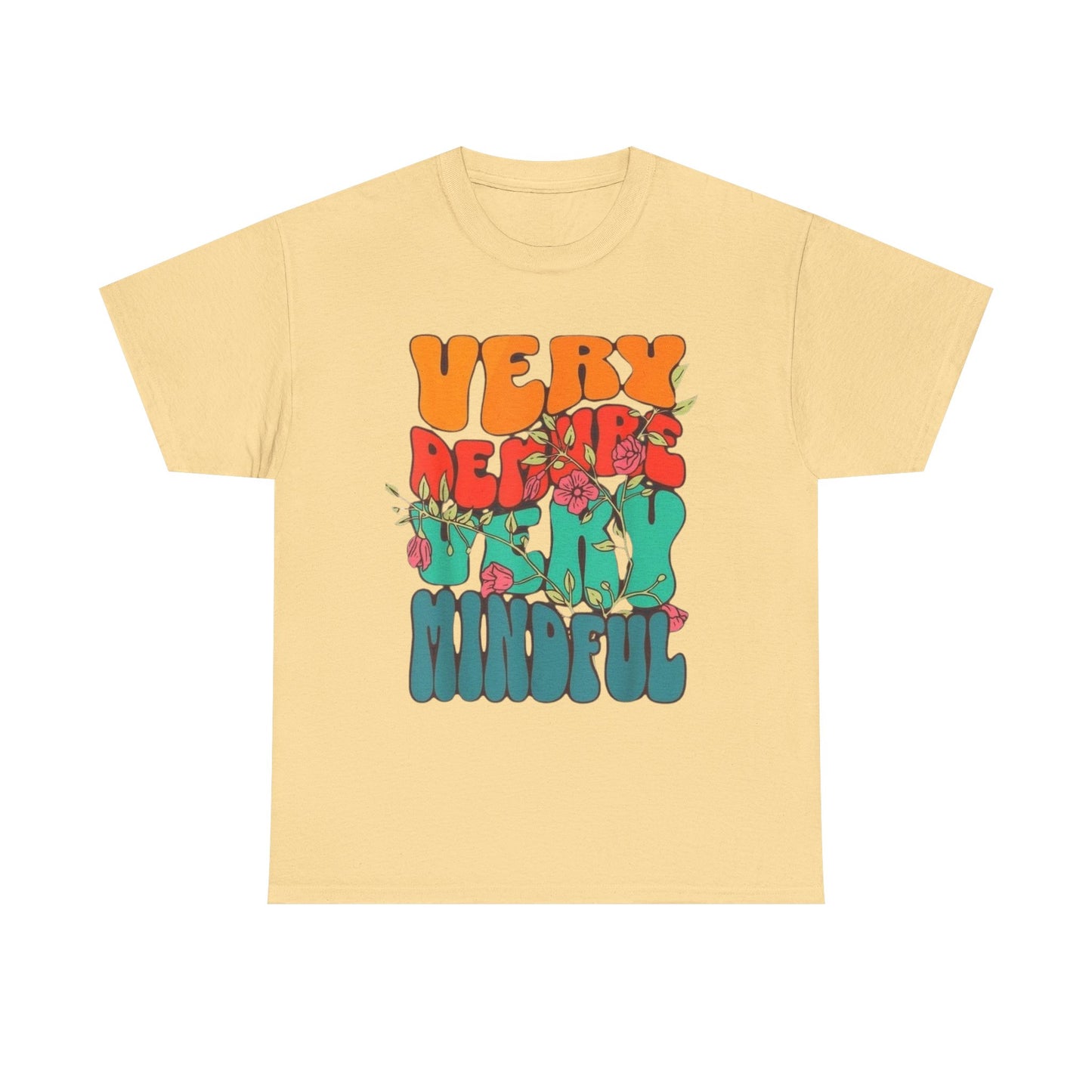 Very Demure Very Mindful T Shirt Graphic Unisex Heavy Cotton Tee NEW GIFT