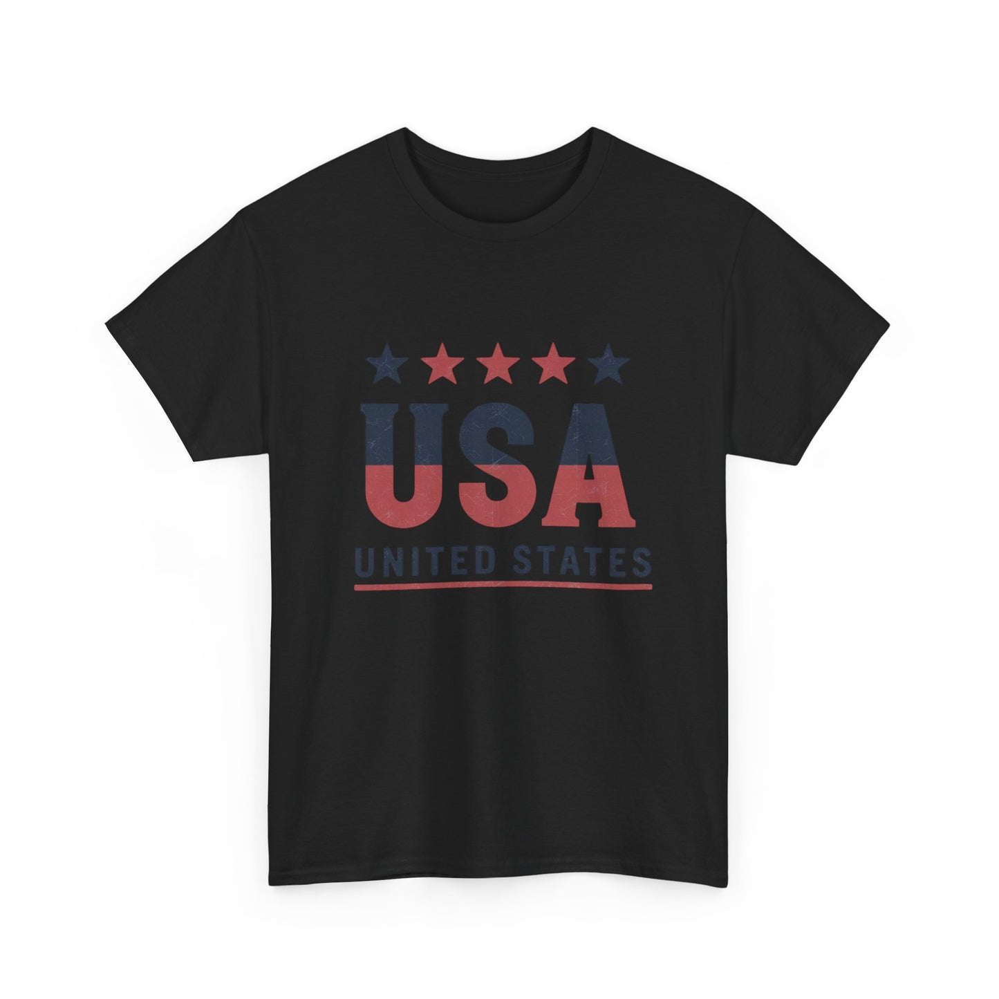 USA Graphic T Shirt NEW ADULT Heavy Cotton Tee