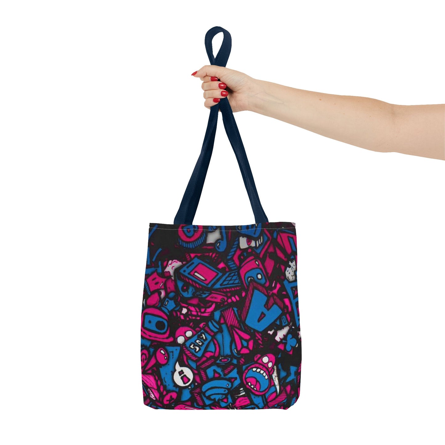 Cartoon Characters All Over Print BRAND NEW Purse, Pocketbook,Travel Tote Bag