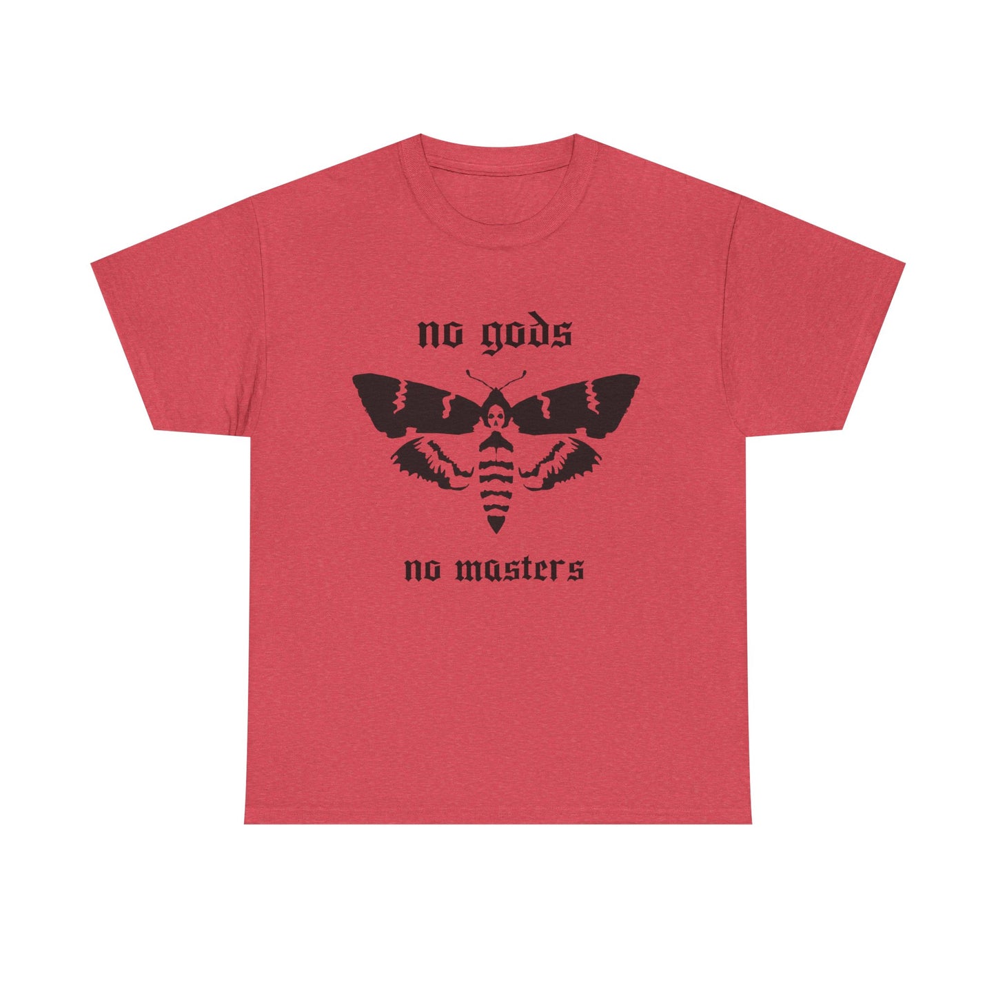 No Gods No Masters Graphic T Shirt Unisex Heavy Cotton Tee