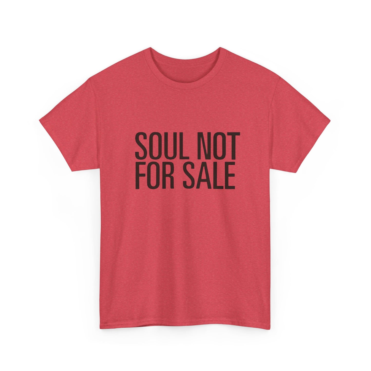 Soul Not For Sale Graphic T Shirt Heavy Cotton Tee NEW Gift