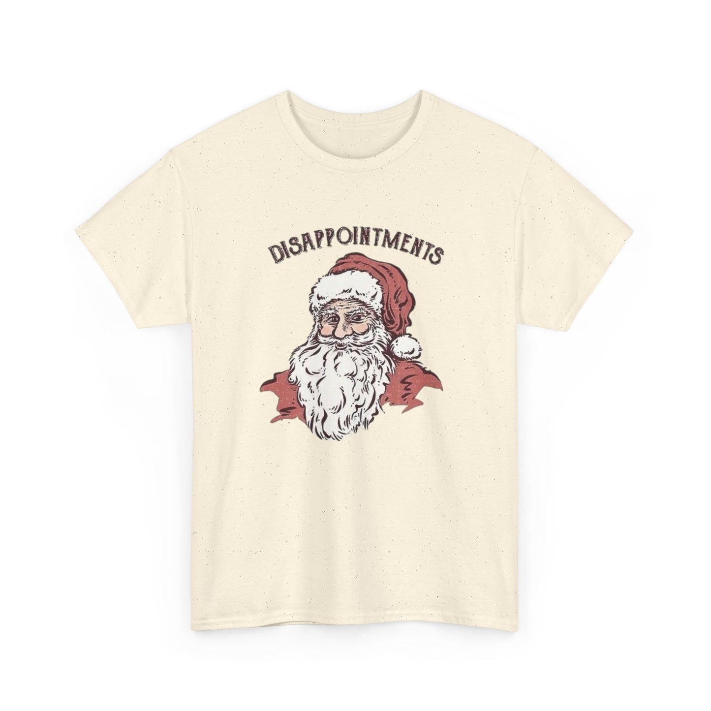 Funny Santa Disappointment Jokes Graphic T Shirt Unisex NEW Heavy Cotton Tee