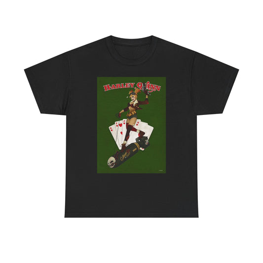 Harley Quinn Graphic T Shirt Vintage Poster Retro Unisex Heavy Cotton Tee