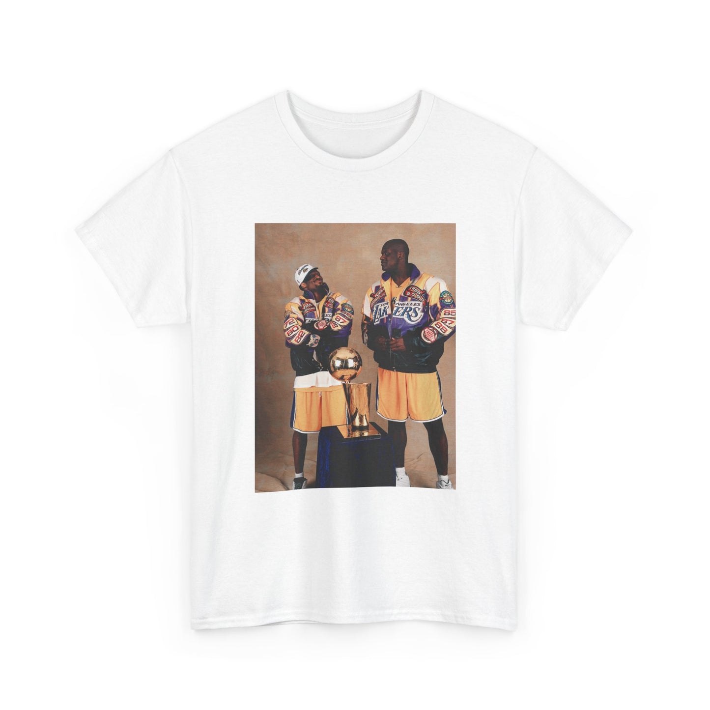Kobe and Shaq Tshirt Vintage Lakers Championship Retro Dunk Unisex Heavy Cotton