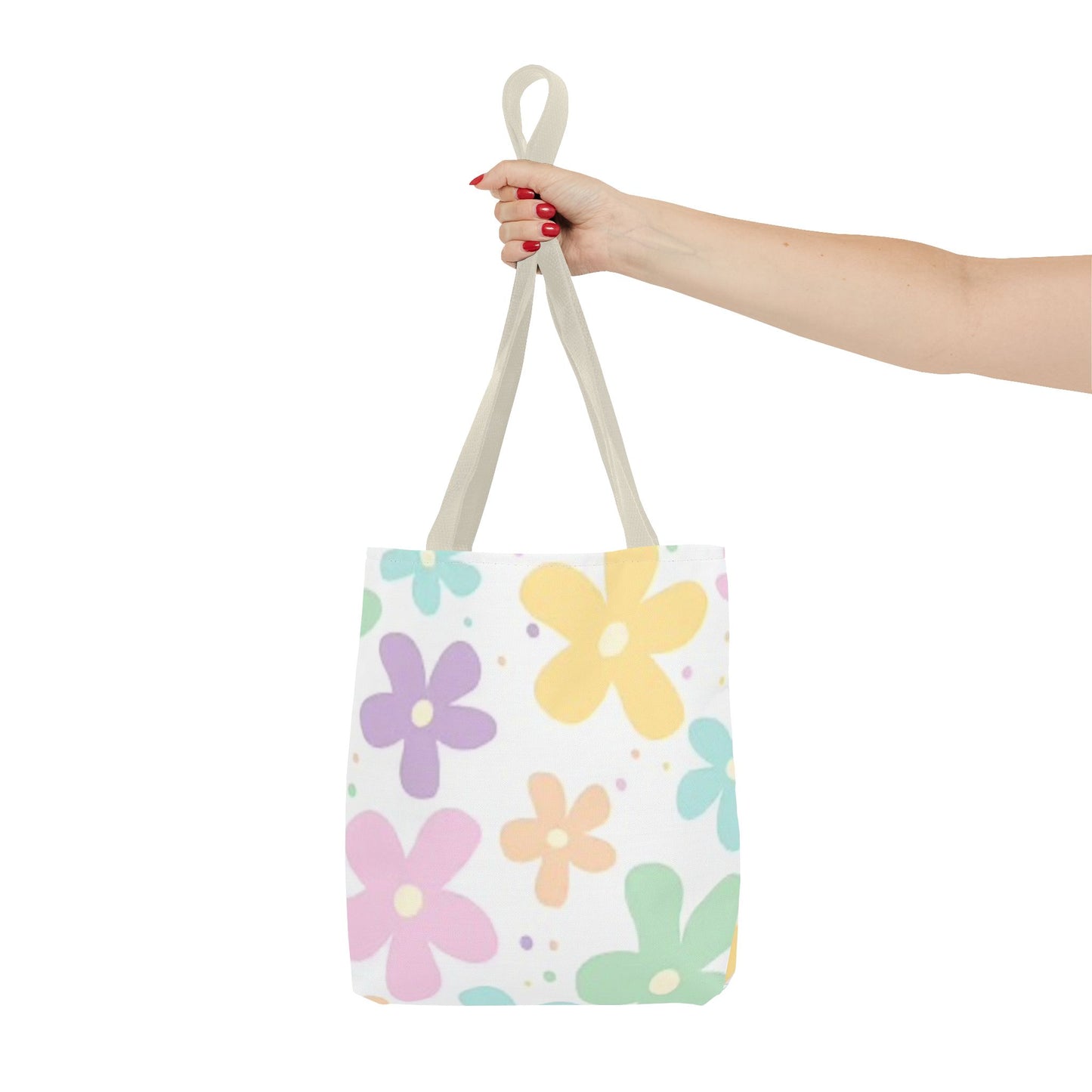 Multi Color Floral Brand NEW Bright Tote Bag (AOP)
