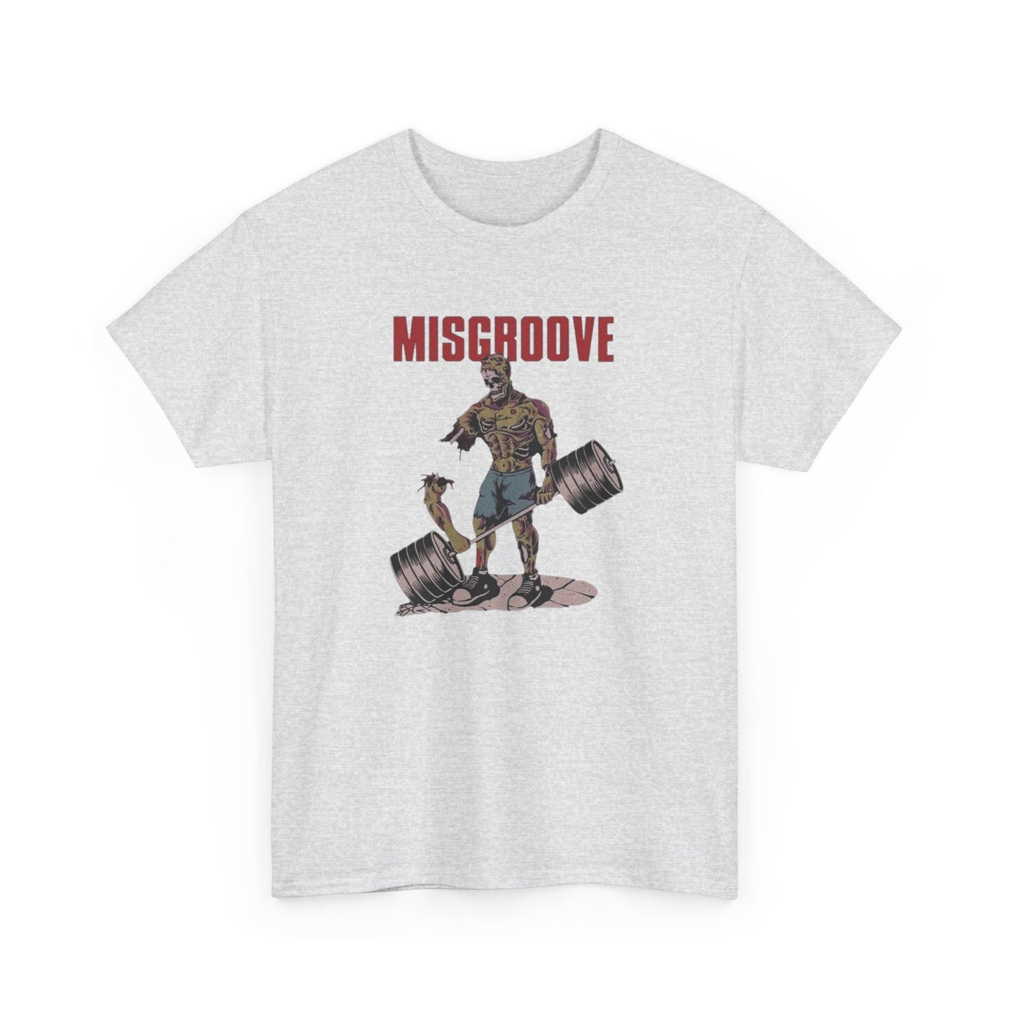 Misgroove GYM Graphic T Shirt NEW Unisex Heavy Cotton Tee