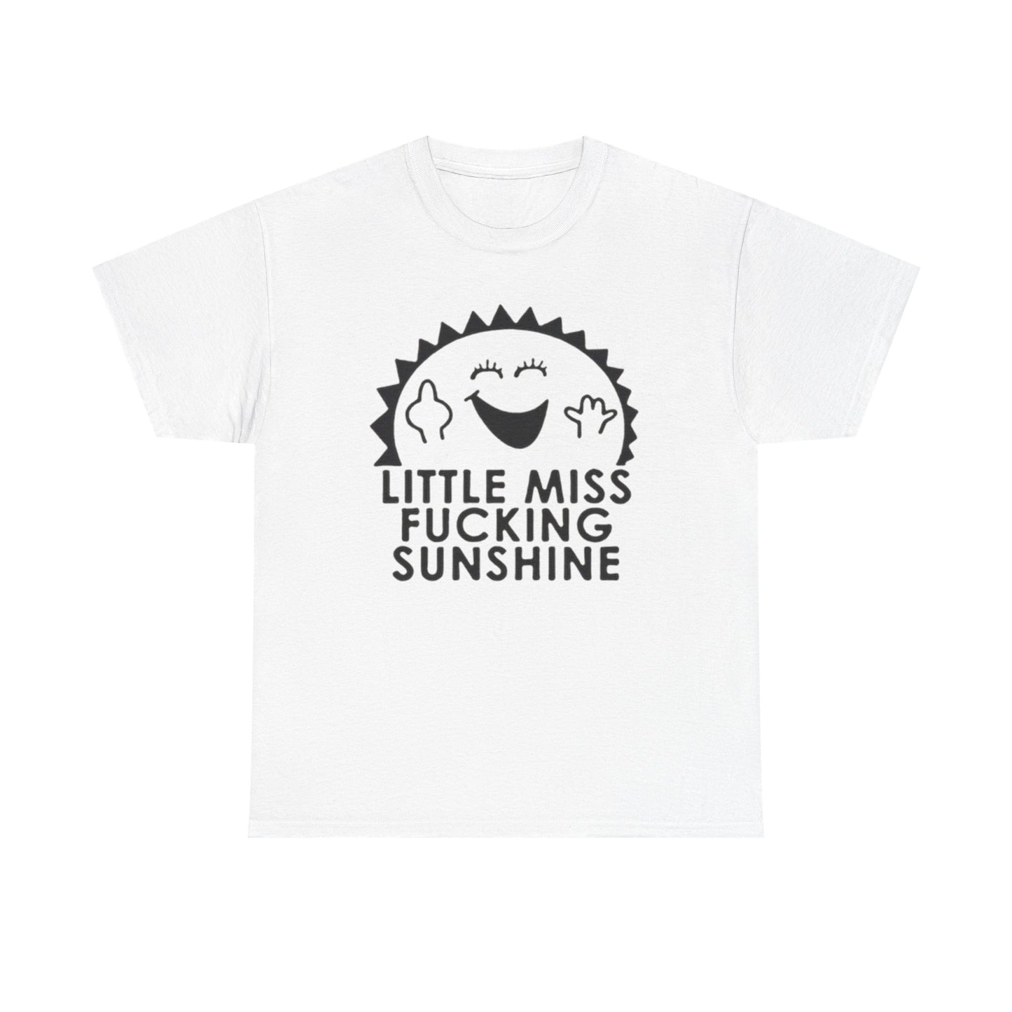 Little Miss Sunshine Funny T Shirt Unisex Heavy Cotton Tee