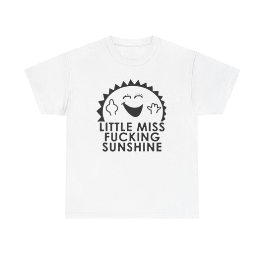 Little Miss Sunshine Funny T Shirt Unisex Heavy Cotton Tee