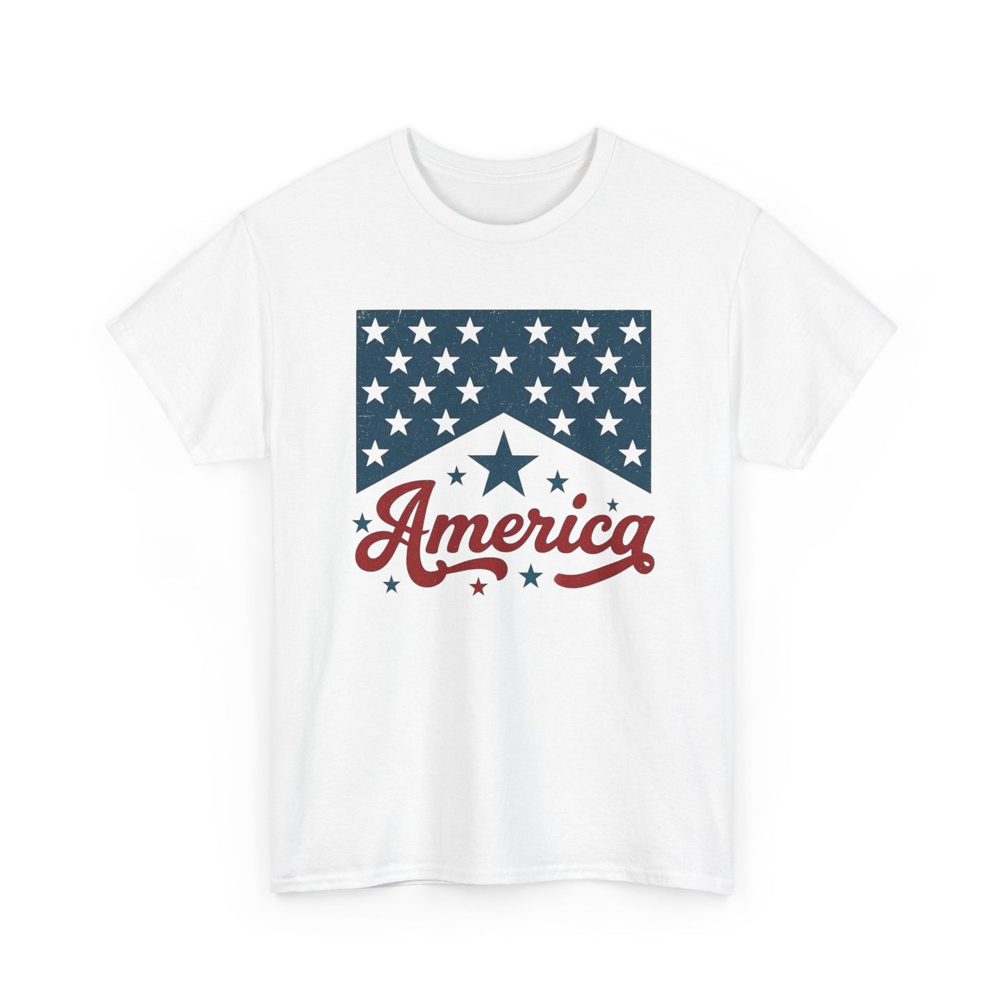 America USA Graphic T Shirt Unisex Heavy Cotton Tee