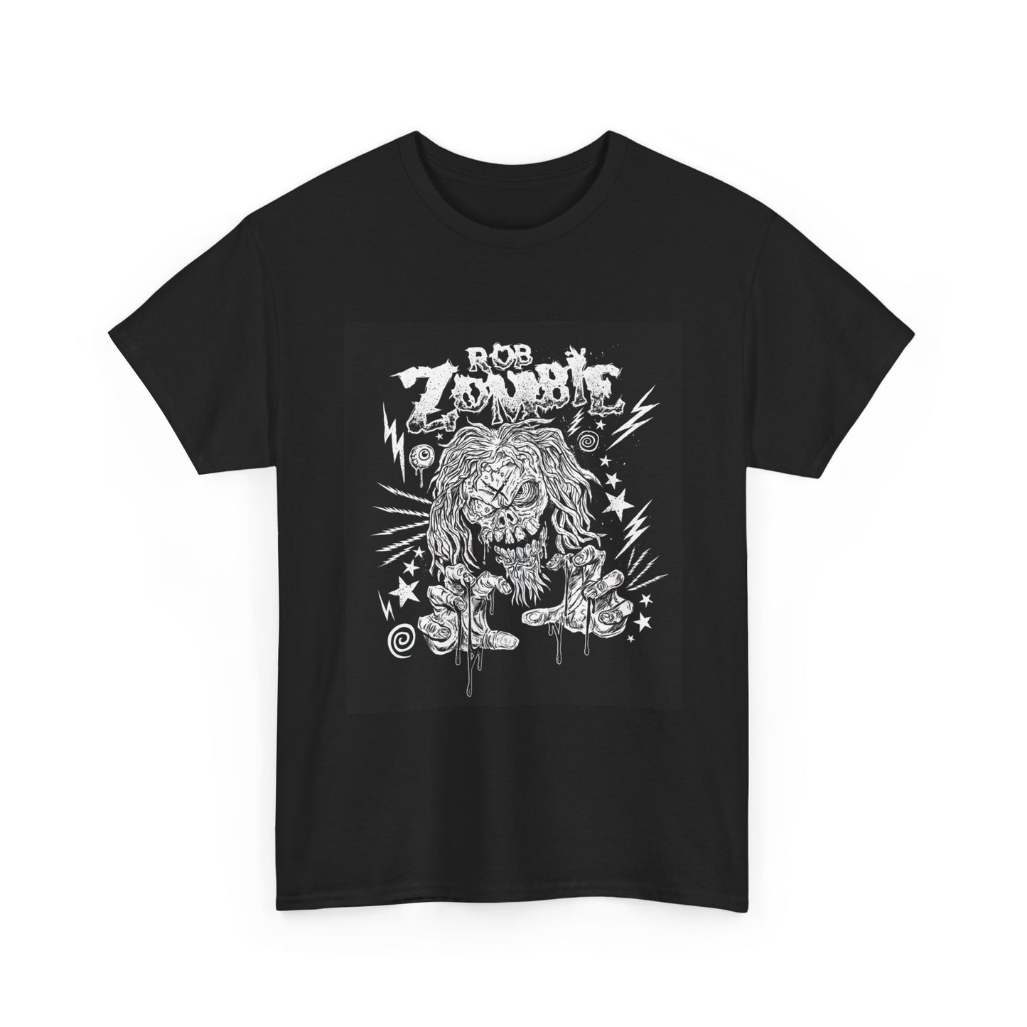 Rob Zombie Tshirt Horror Poster Retro Merch Unisex Heavy Cotton Tee