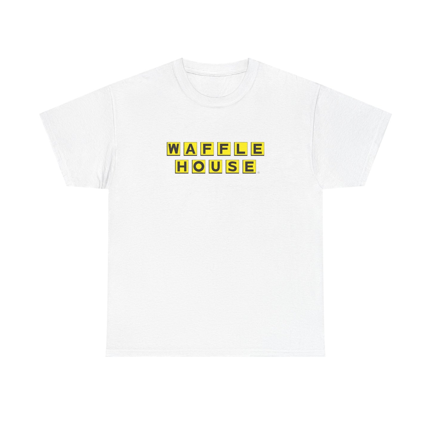 Waffle House Logo Graphic T Shirt Brand New Cotton Tee