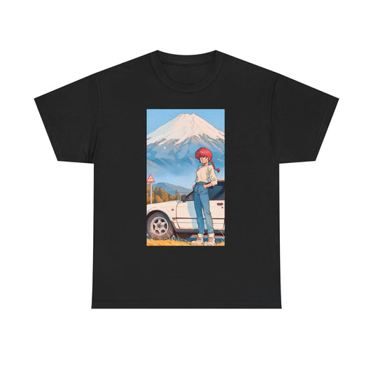 Anime JDM Car Model Graphic T Shirt Unisex Heavy Cotton Tee Gift Vintage