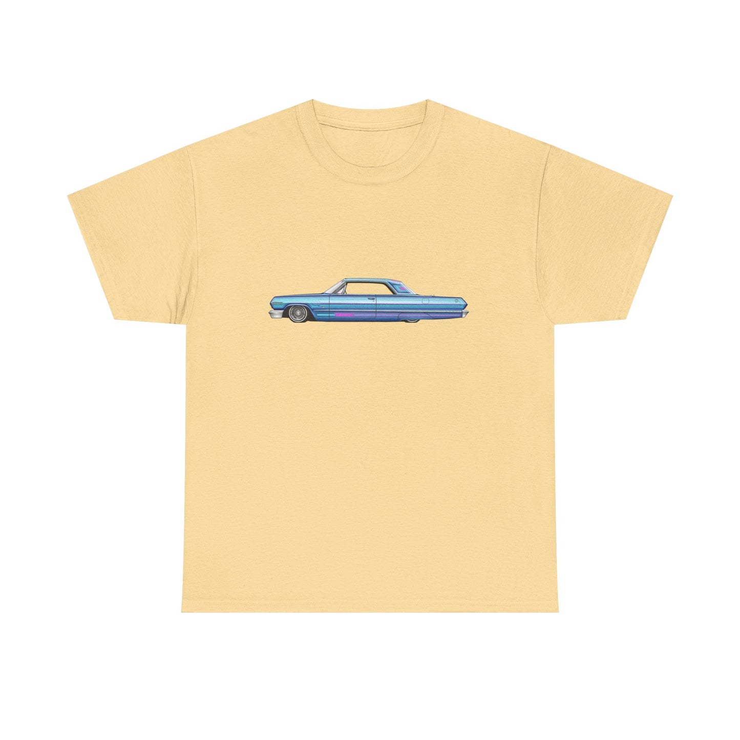 64 Impala Lowrider Cali Graphic T Shirt Unisex Heavy Cotton Tee NEW