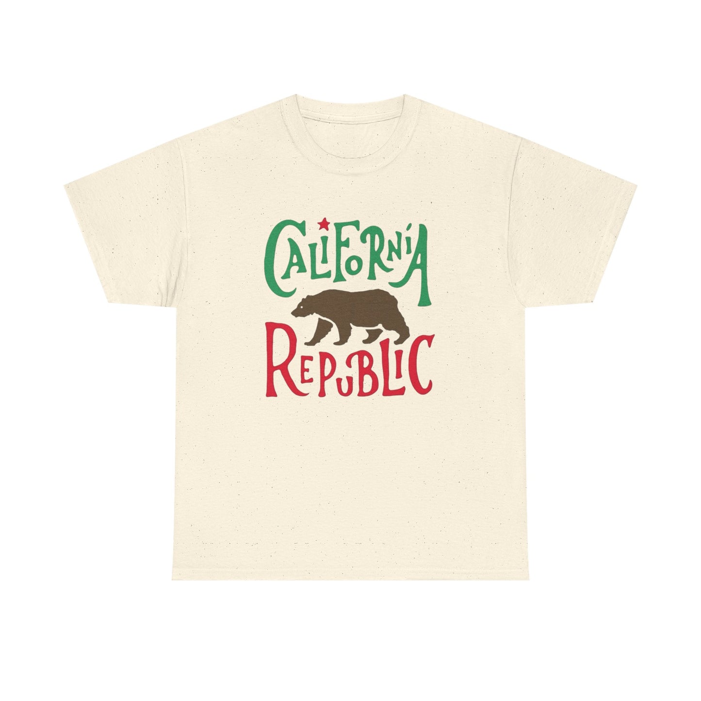 California Republic Graphic T Shirt NEW Adult Tee