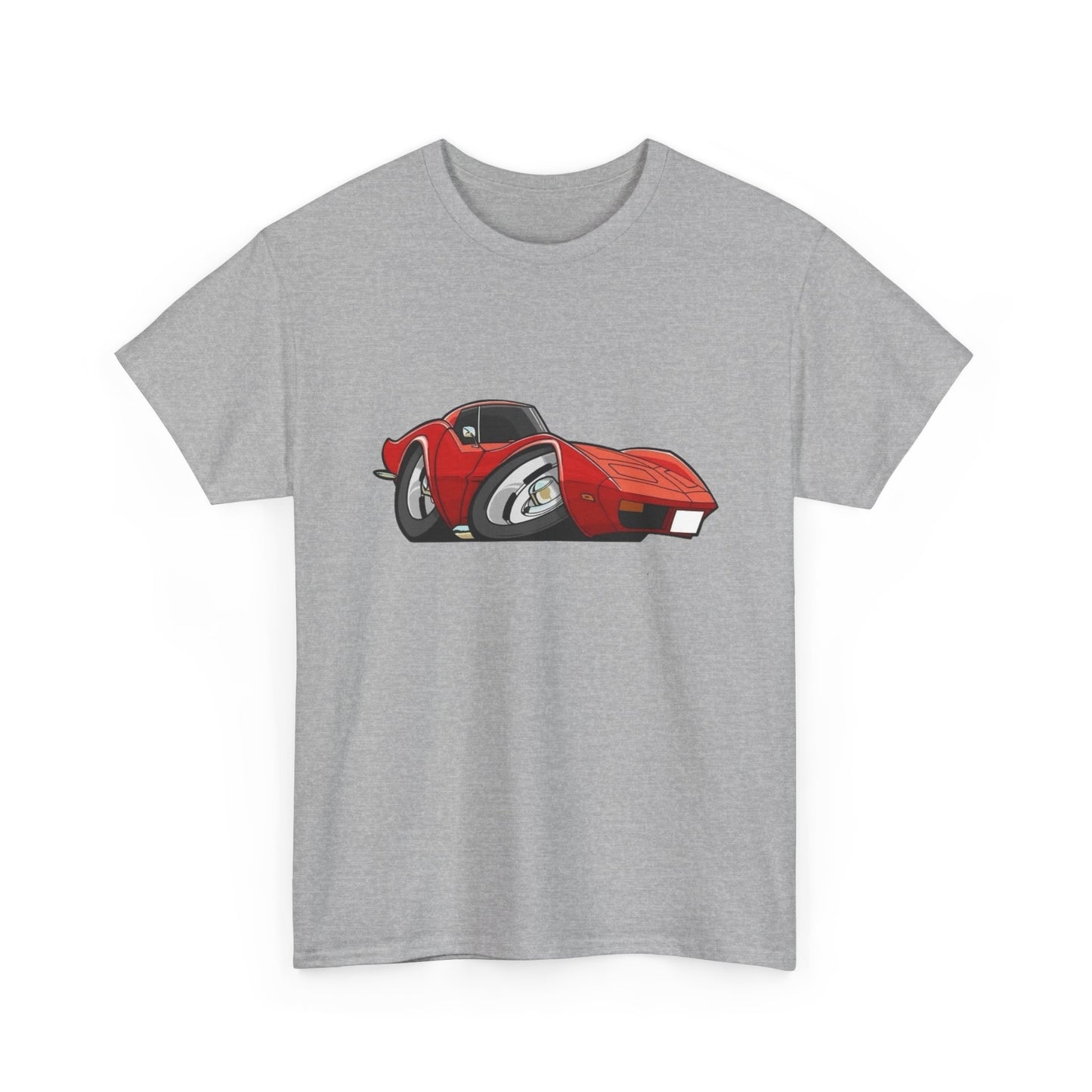 C3 Corvette Muscle Car Retro Graphic T Shirt NEW Unisex Heavy Cotton Tee
