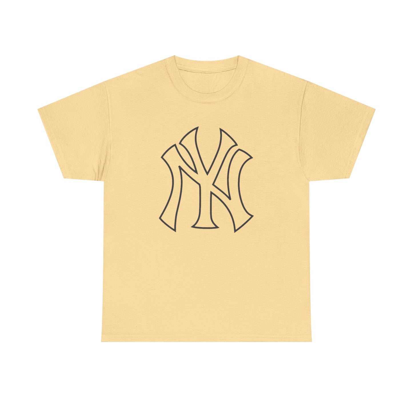 New York Emblem Logo Graphic T Shirt S-5XL Unisex Heavy Cotton Tee