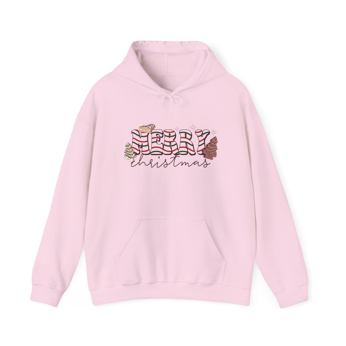 Christmas Tree Cakes Funny Graphic Hoodie Unisex Heavy Blend™ Hooded Sweatshirt