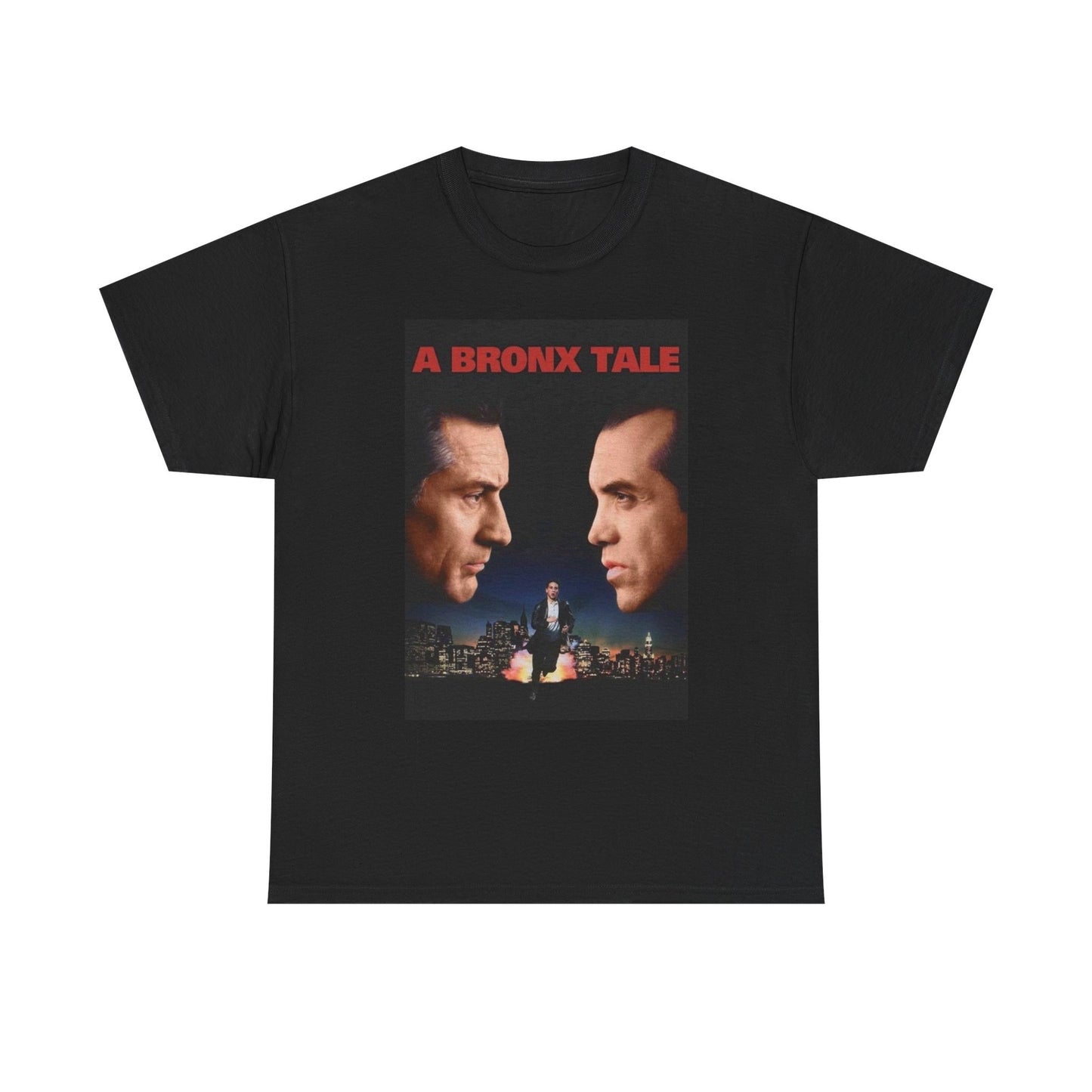 A Bronx Tale T shirt Retro Movie Poster 90s Painting Unisex Heavy Cotton Tee