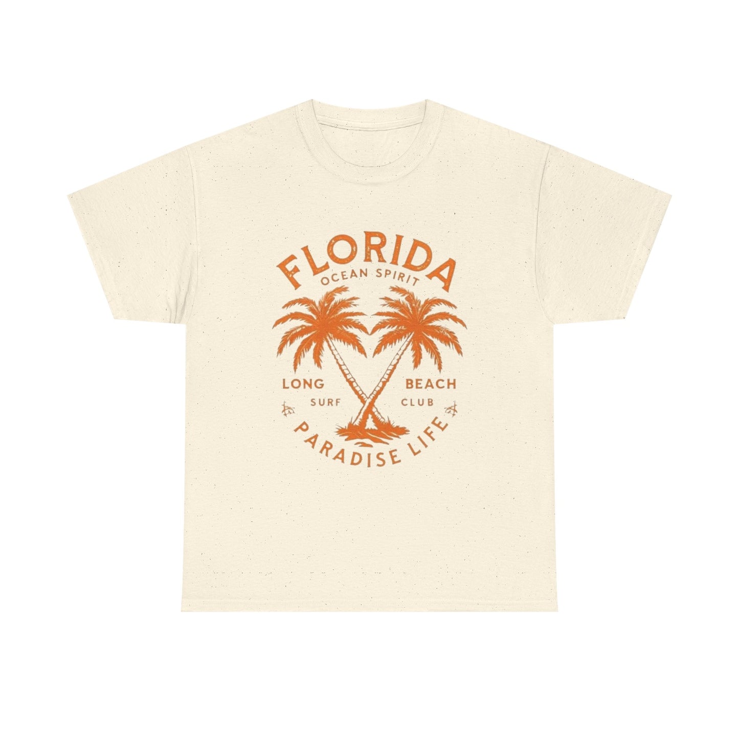 Florida Paradise Live Graphic T Shirt NEW Unisex Heavy Cotton Tee