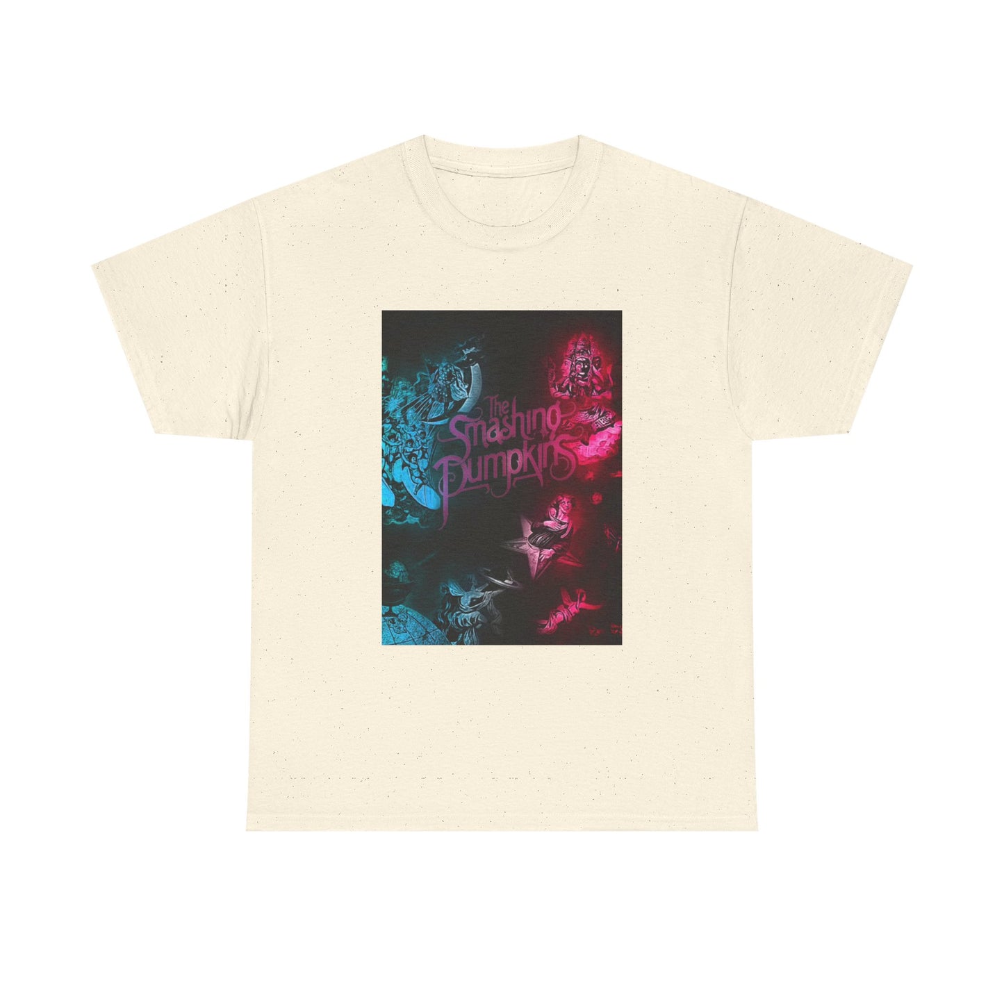 The Smashing Pumpkins Tshirt Vintage Merch Neon Unisex Heavy Cotton Tee