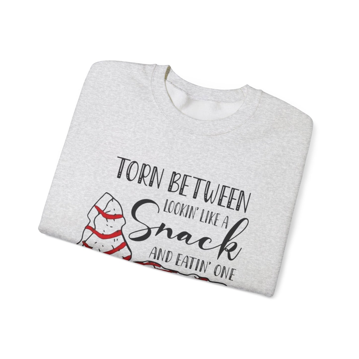 Little Debbie Christmas Cakes Sweater NEW Unisex Heavy Blend Crewneck Sweatshirt