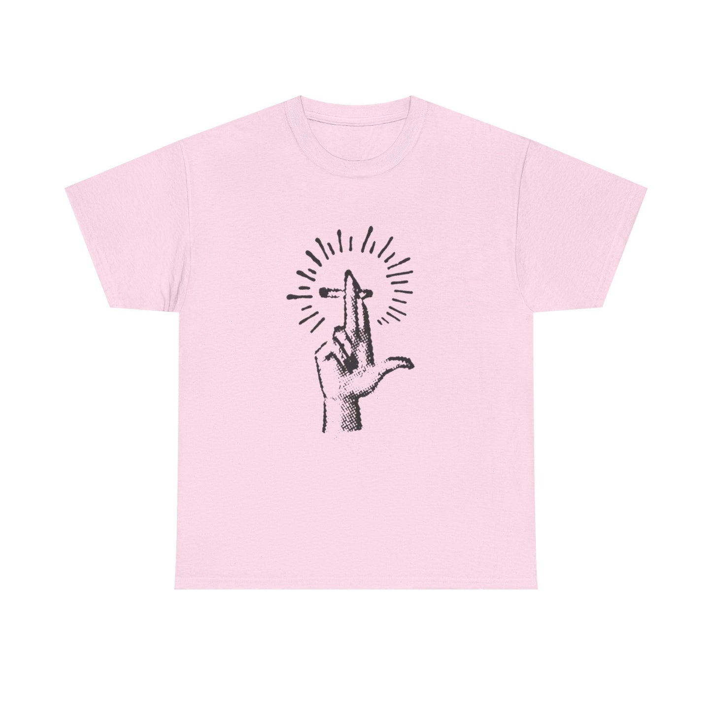 Light It Up Weed Joint Graphic T Shirt Unisex Heavy Cotton Tee