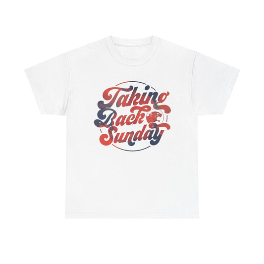 Taking back Sunday shirt vintage retro emo rock band Unisex Heavy Cotton Tee