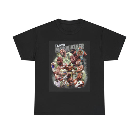 Floyd Mayweather Boxing Graphic T Shirt Vintage Unisex Heavy Cotton Tee