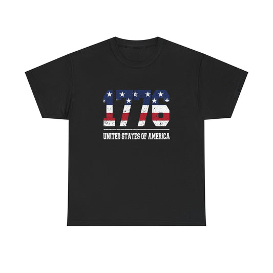 1776 United States Of America Graphic T Shirt ADULT NEW