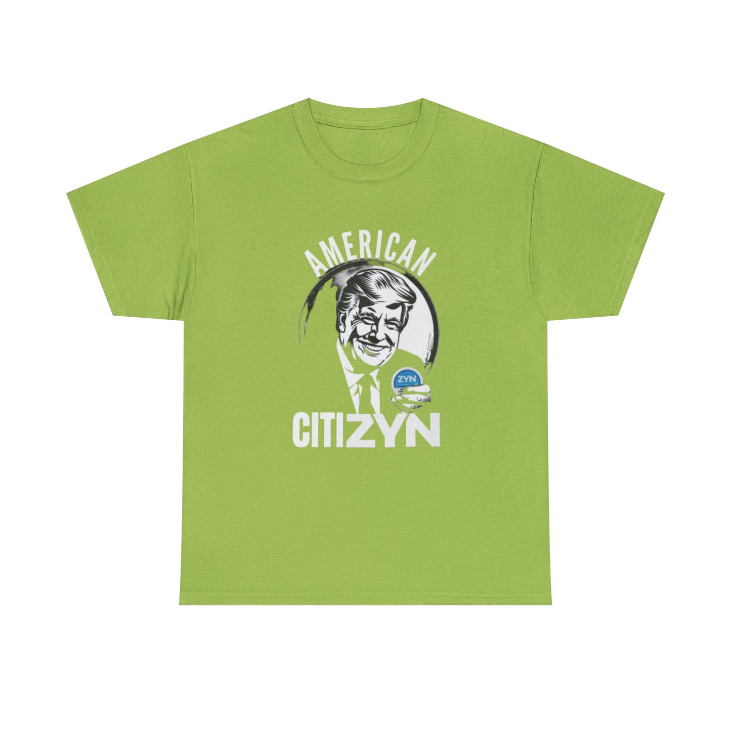 ZYN T-shirt funny Trump Shane Gillis Tucker Newport graphic Heavy Cotton Tee