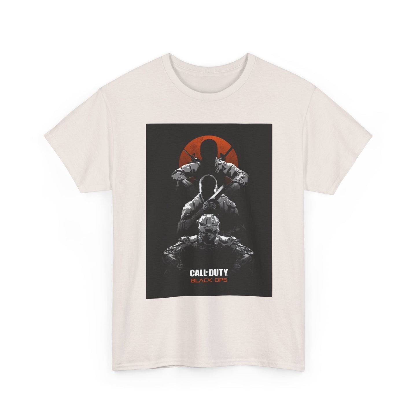 Call of Duty Black OPS Tshirt Retro gamer Xbox gaming Unisex Heavy Cotton Tee