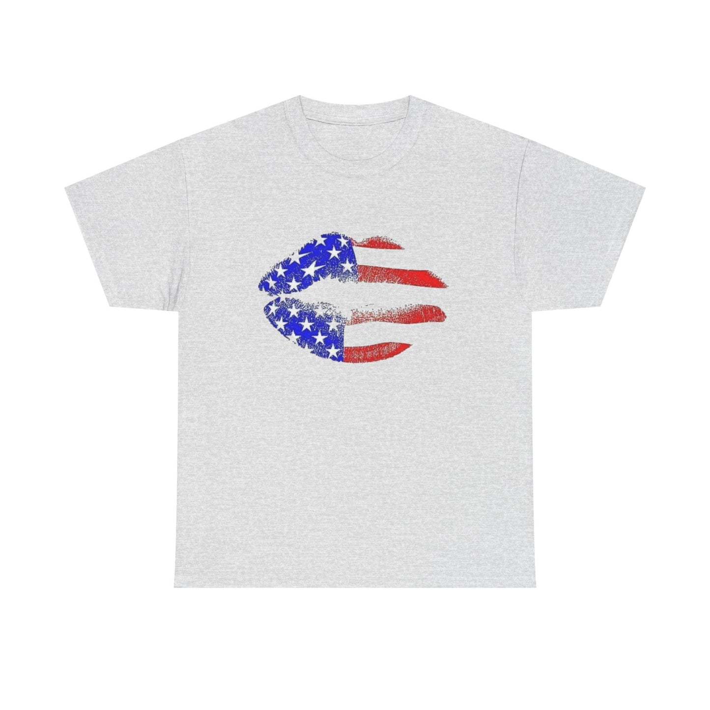 American Kiss Graphic T Shirt Heavy Cotton Tee NEW ADULT UNISEX